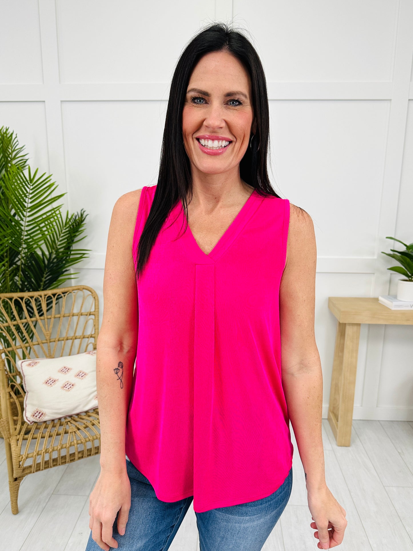 Style Defined Tank Top- Multiple Colors!