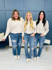 Judy Blue REG/CURVY Get Something Straight Mid Rise Jeans