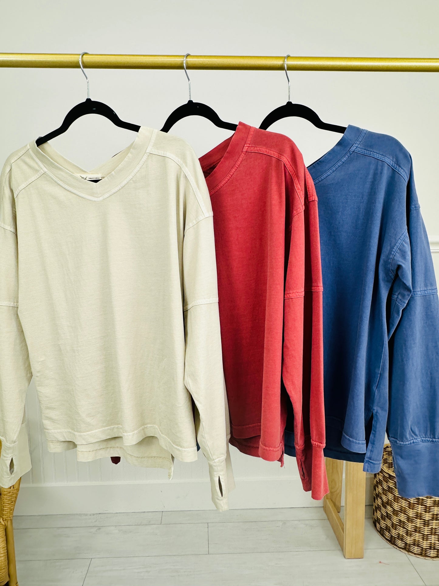 Lost In Comfort Top In Multiple Colors