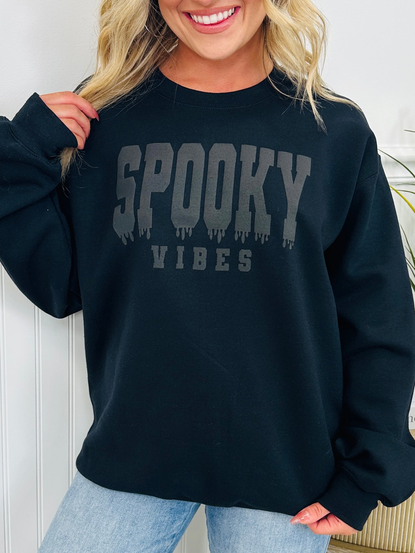 Spooky Vibes Graphic Sweatshirt