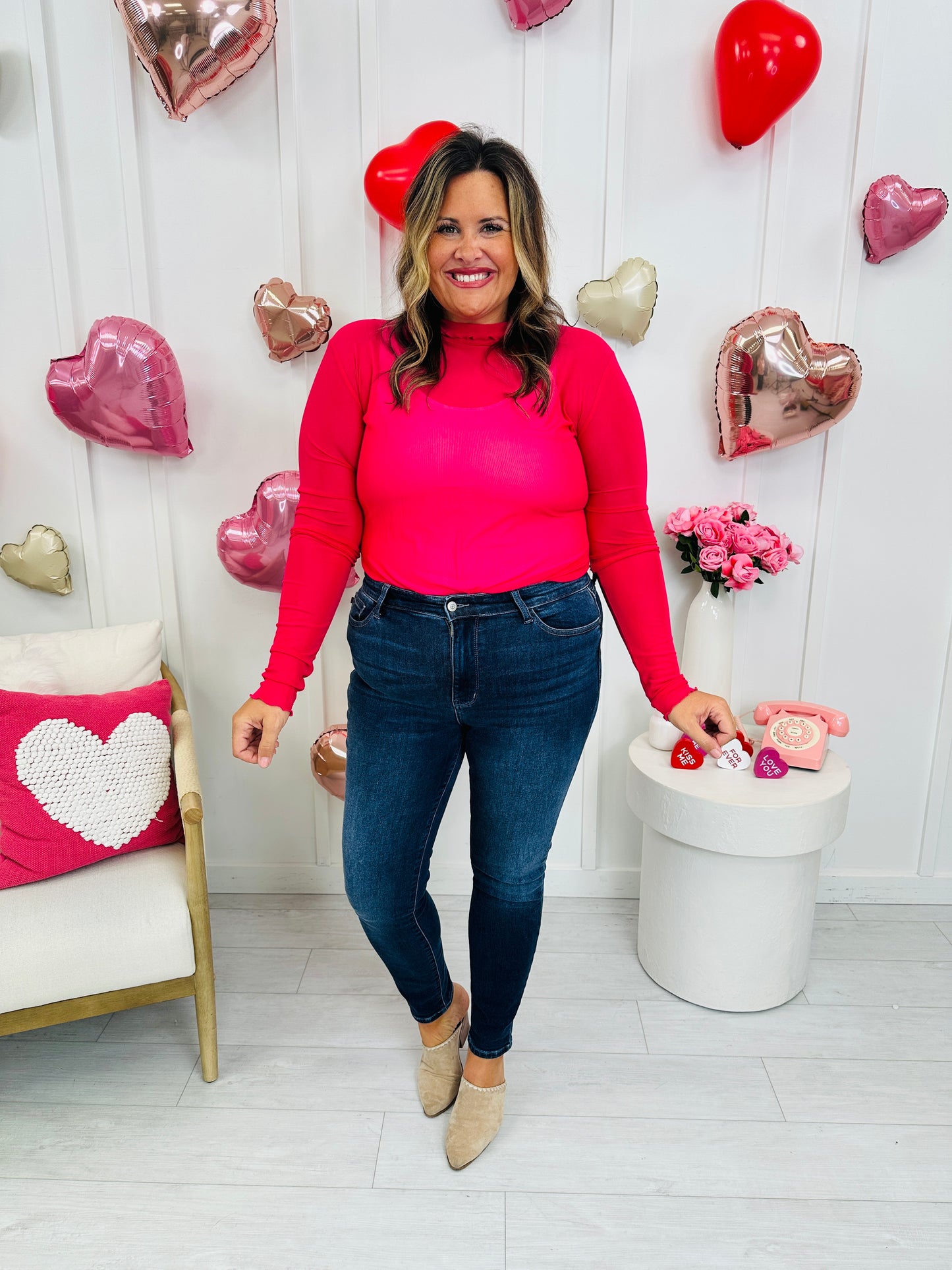 Cupid's Favorite Top in Magenta