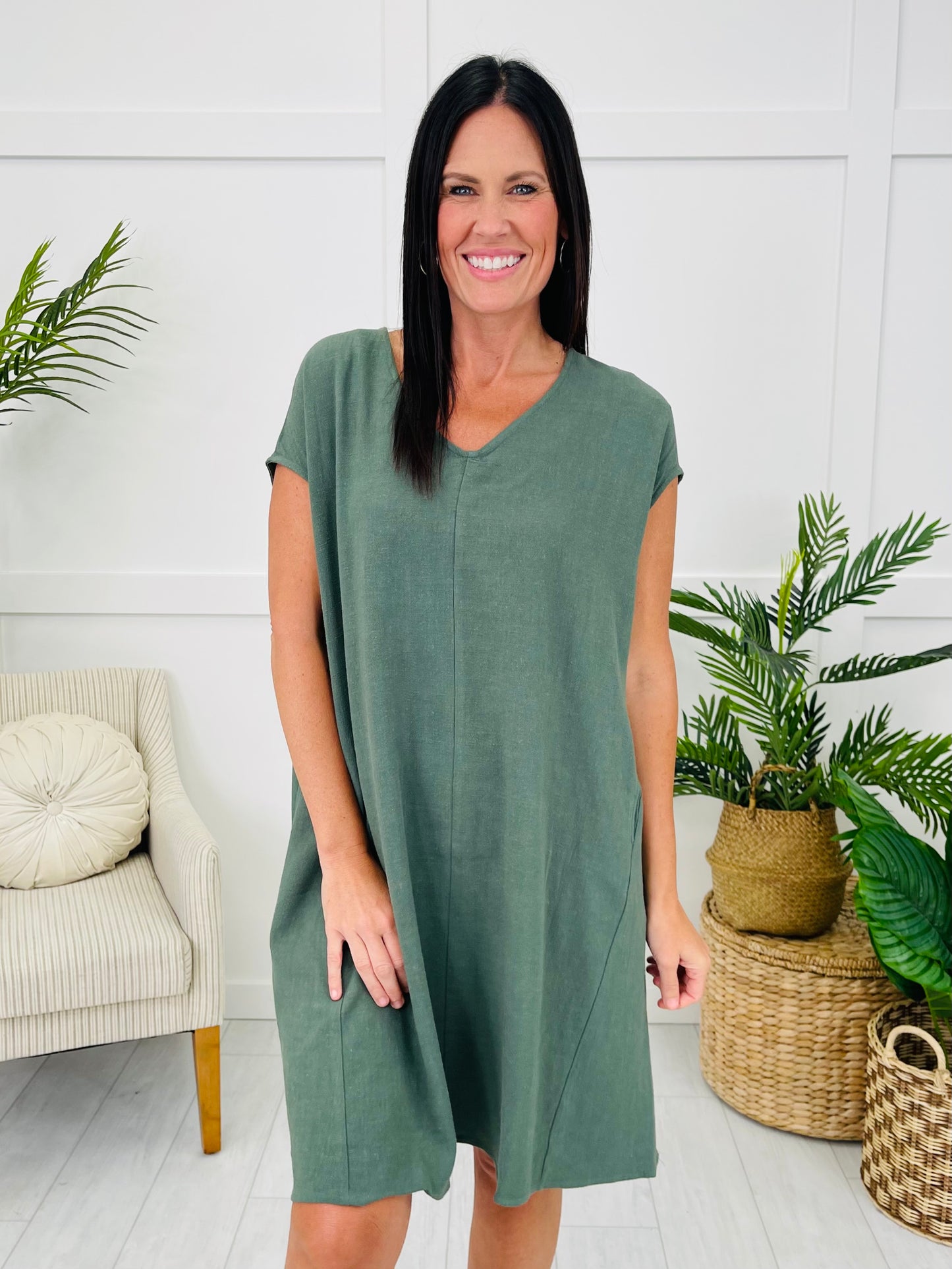 The Weekend Flow Dress- Multiple Colors!