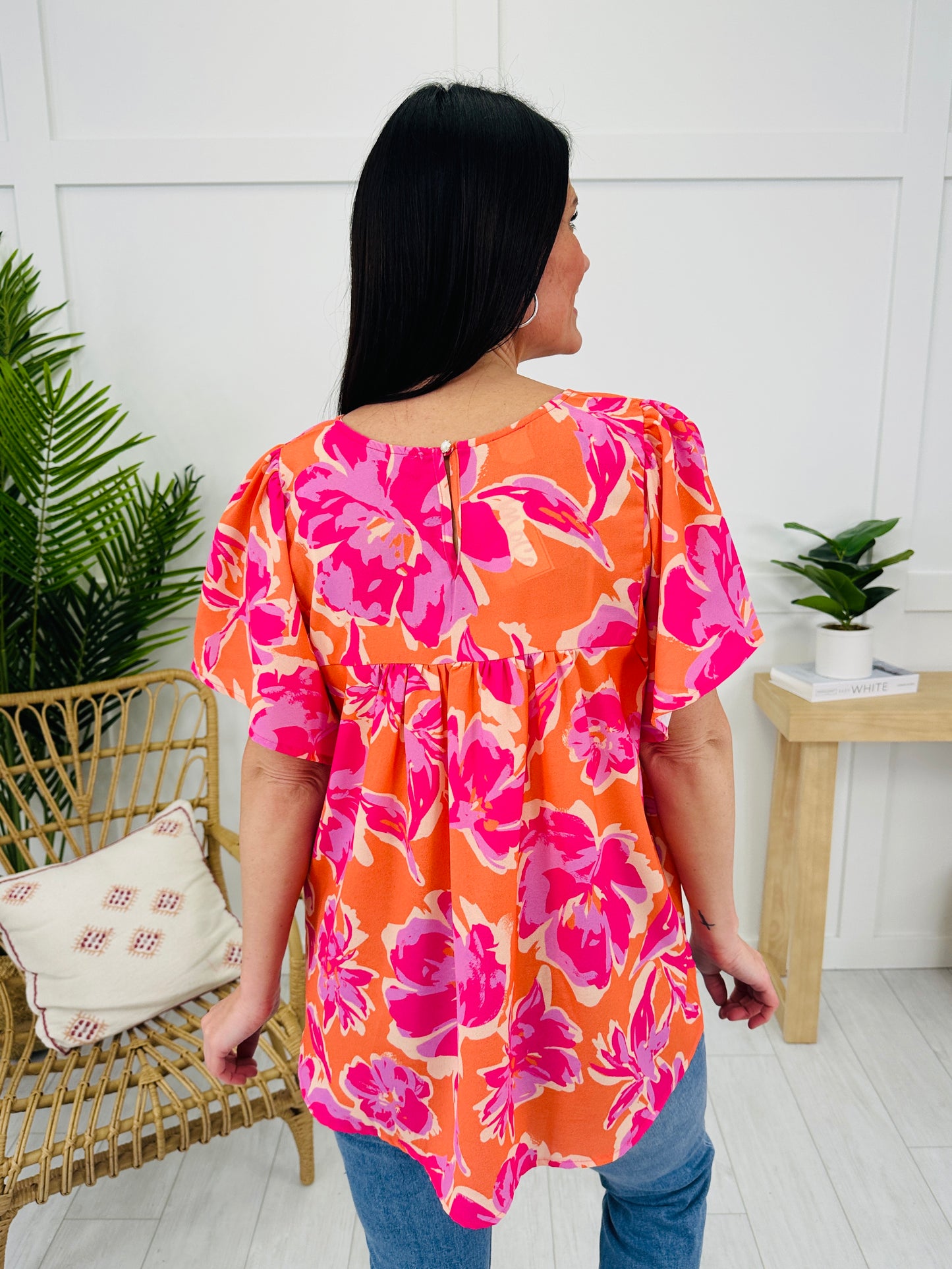 Blooming Sunset Top