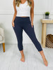 Vital Motion Capri Leggings in Charcoal
