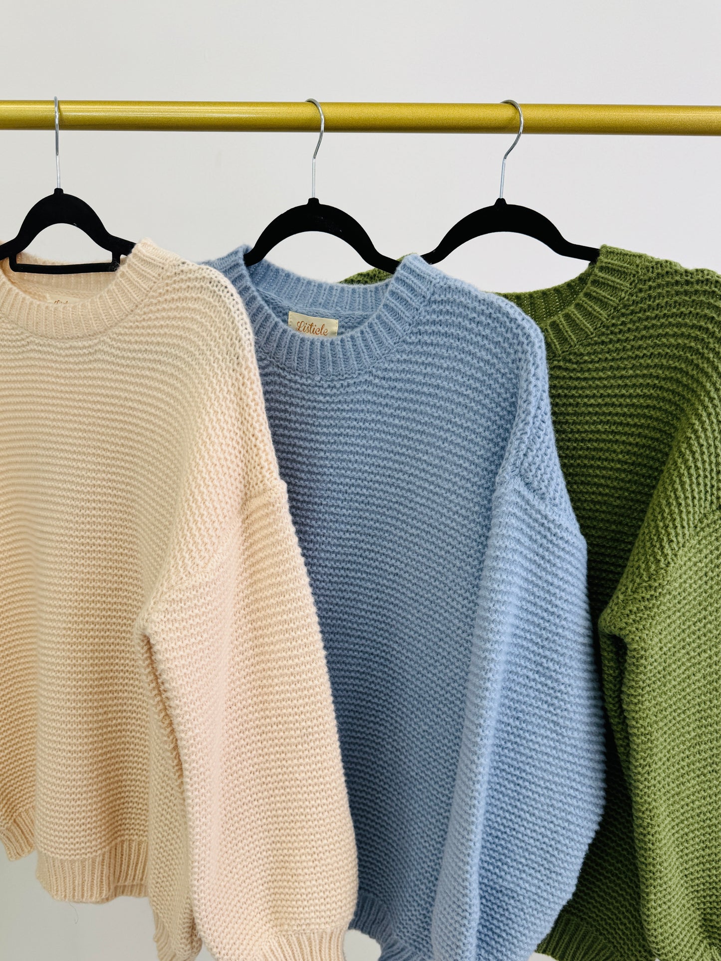 Feels Real To Me Sweater- Multiple Colors!