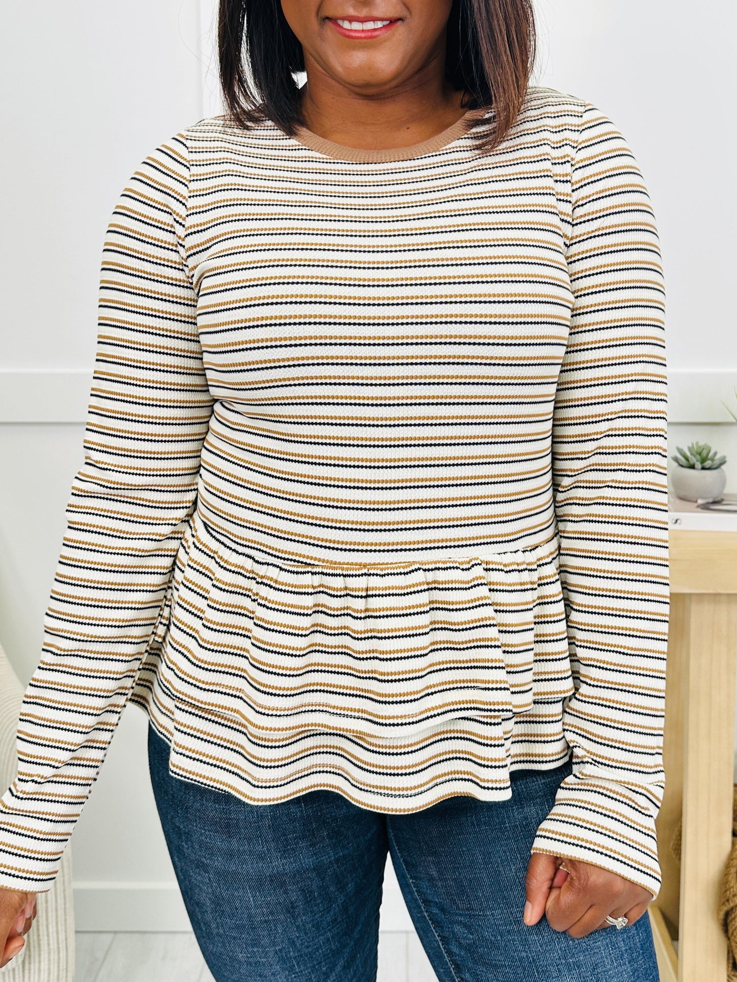 Gathered Glow Top