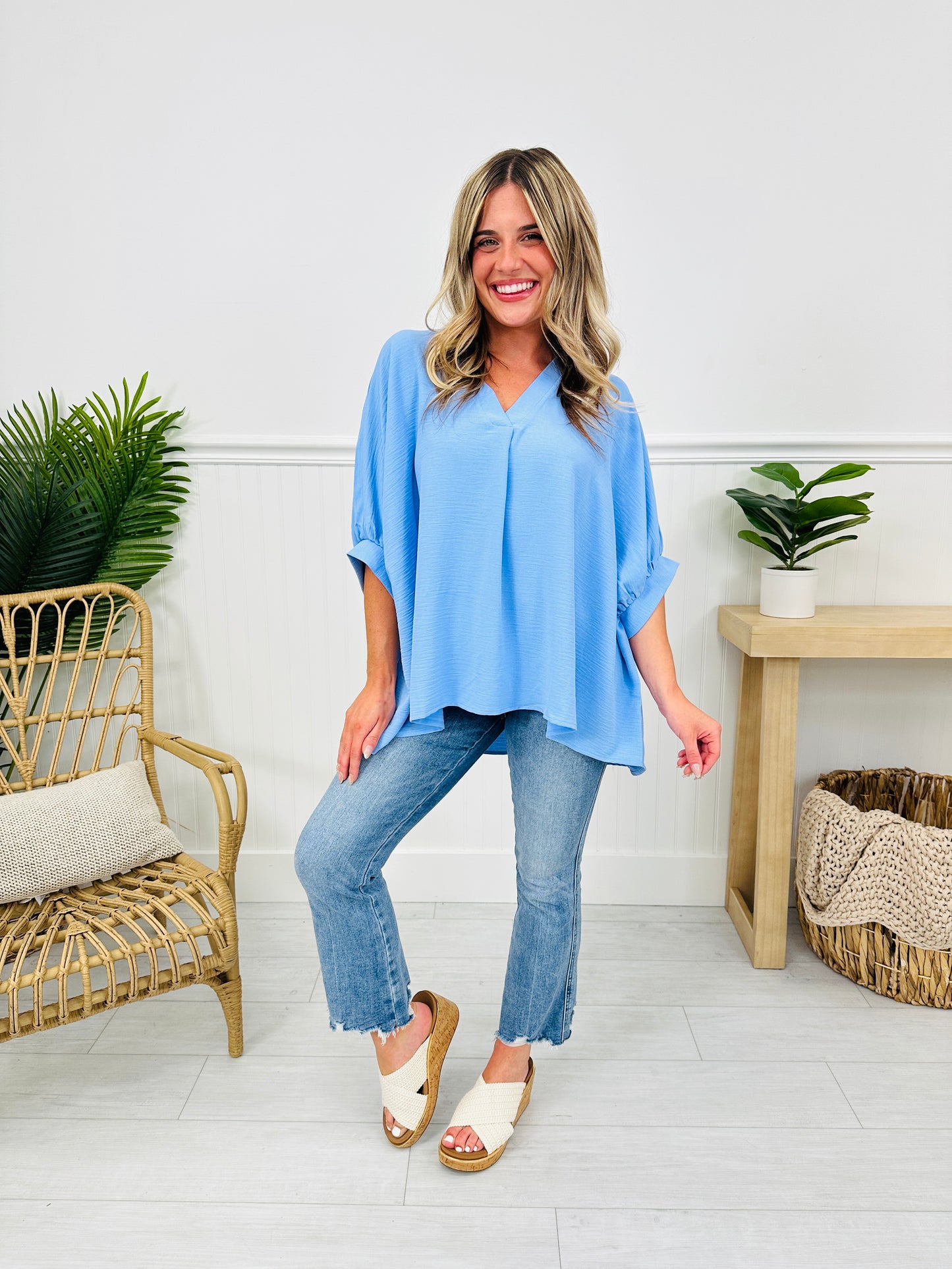Sunny Disposition Top-- Multiple Colors!