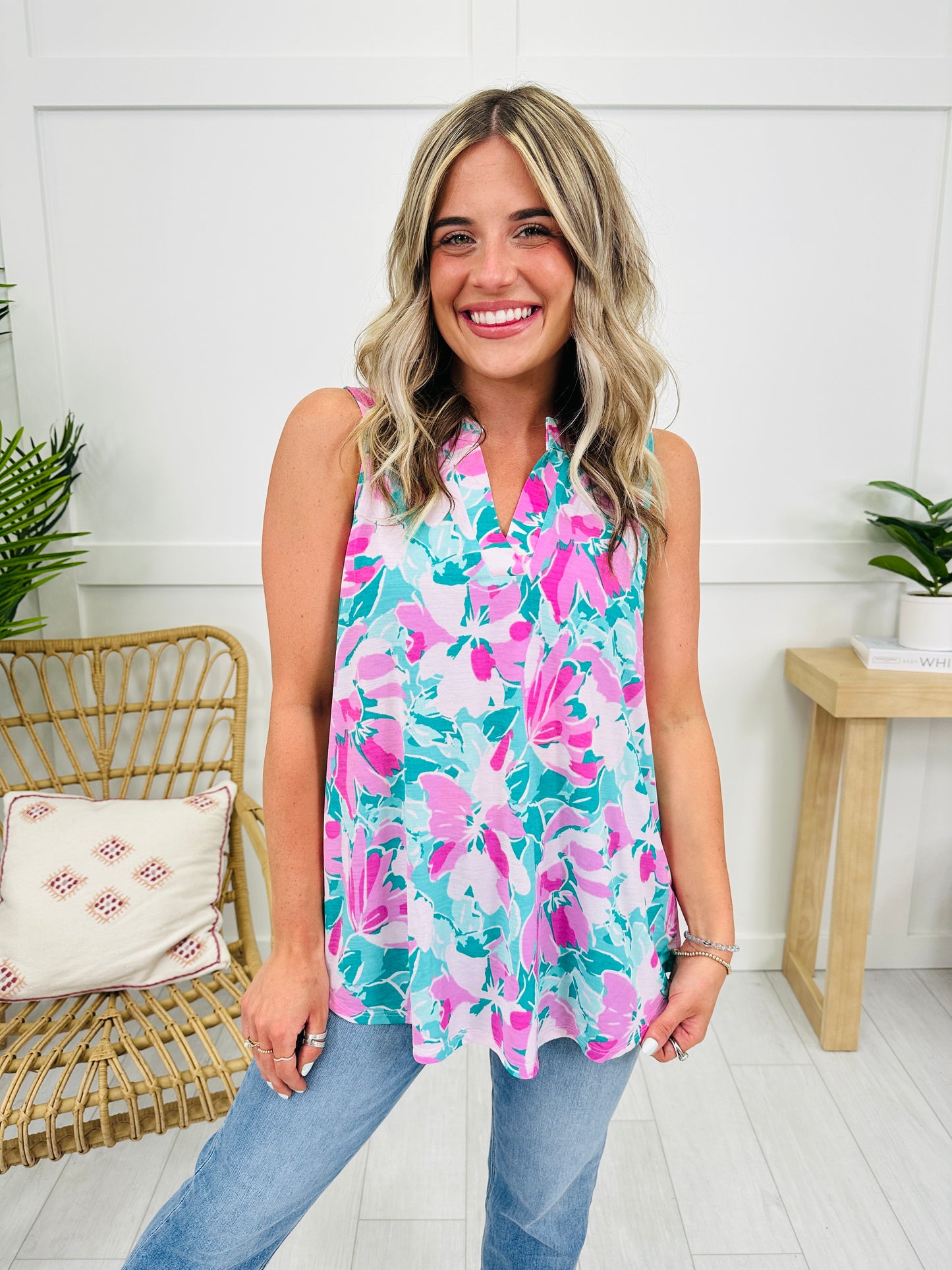 Sunny Days Tank Top in Surfside Beach