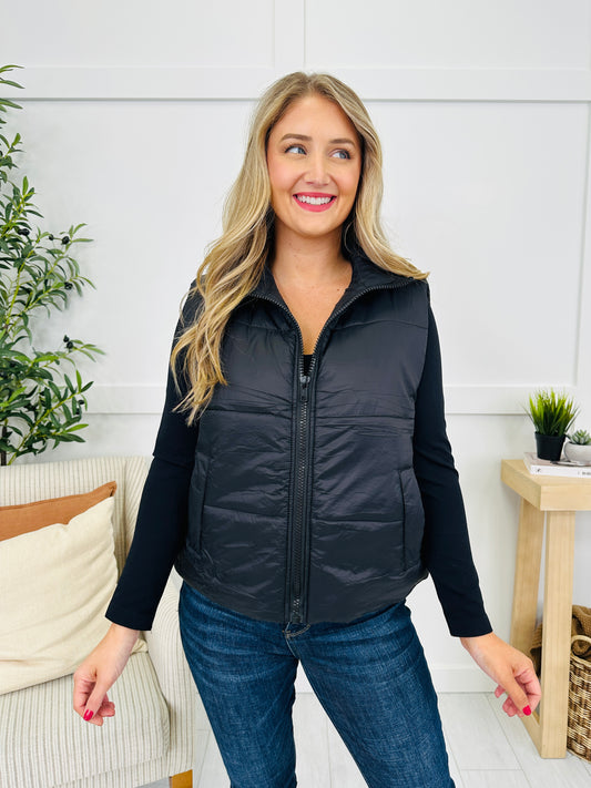 All About Layers Vest In Black