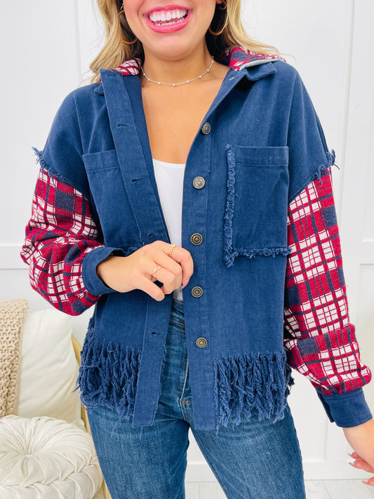 Stepping Ahead Shacket