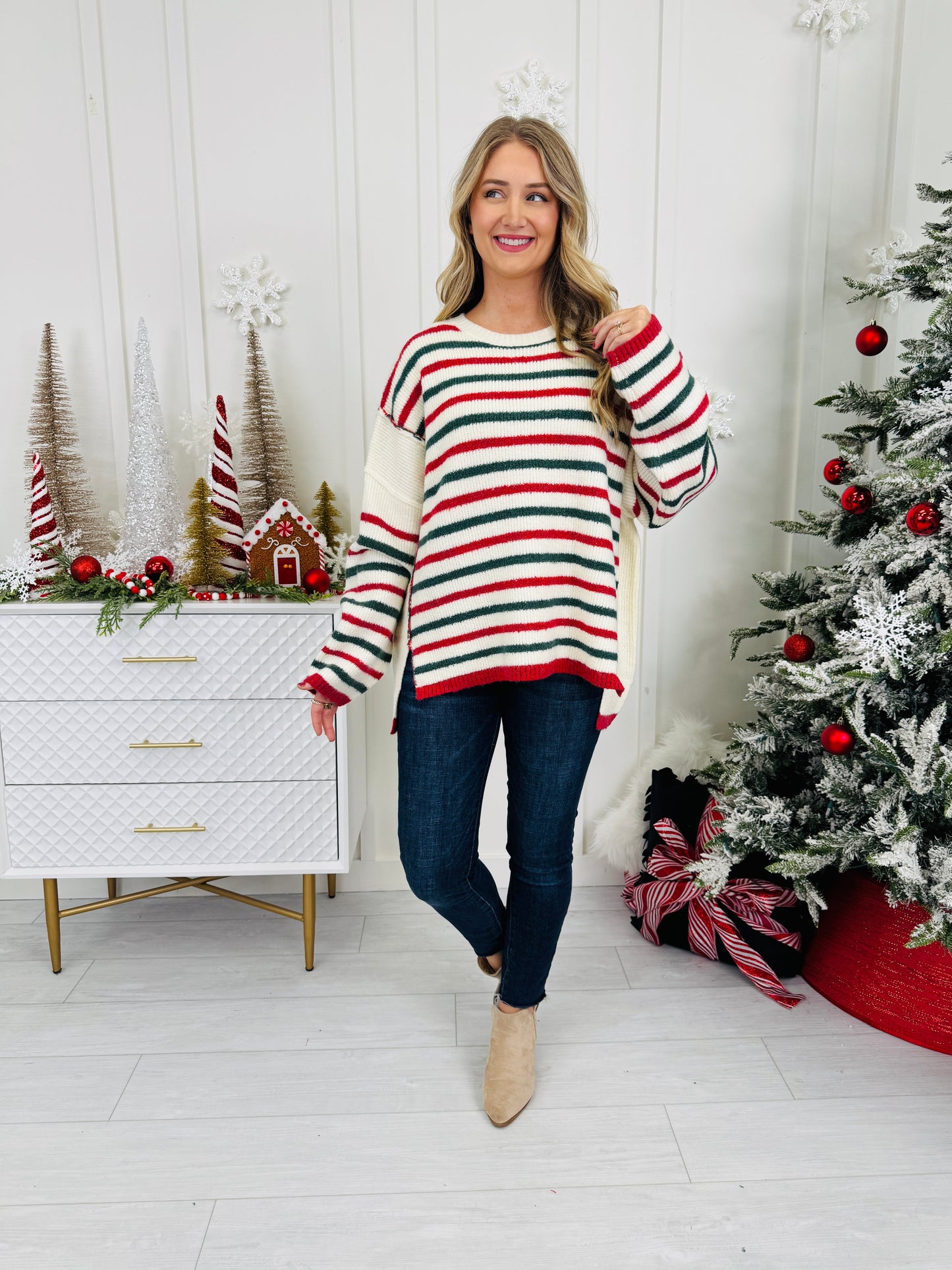 Festive Frost Sweater