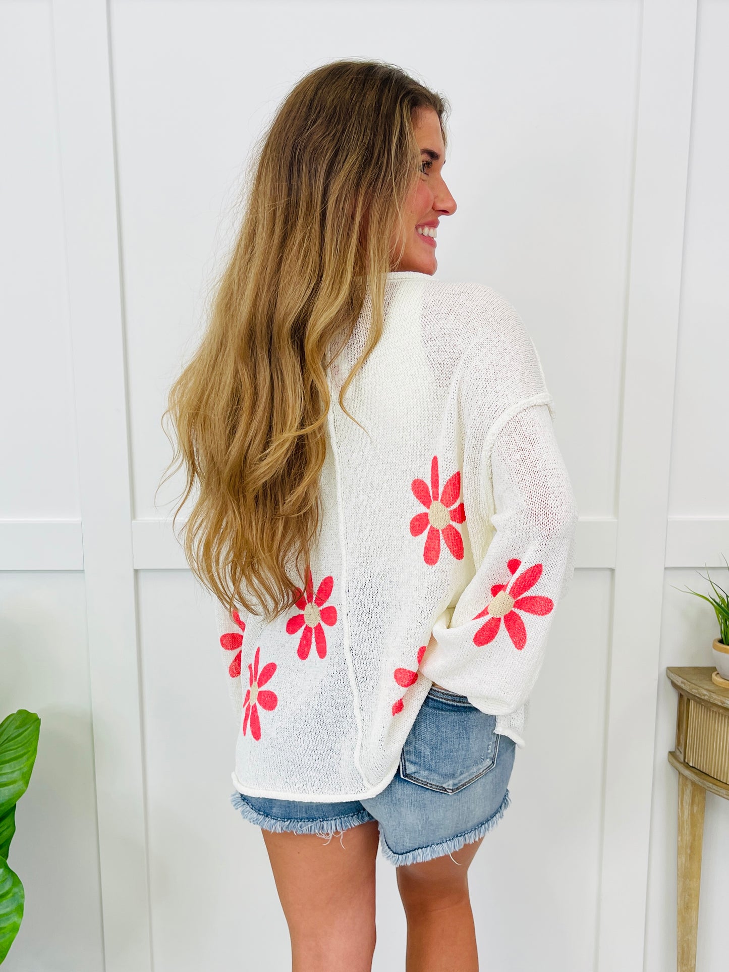 Wildflower Way Top in Ivory