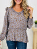 Meadow Of My Heart Top in Dune Grey