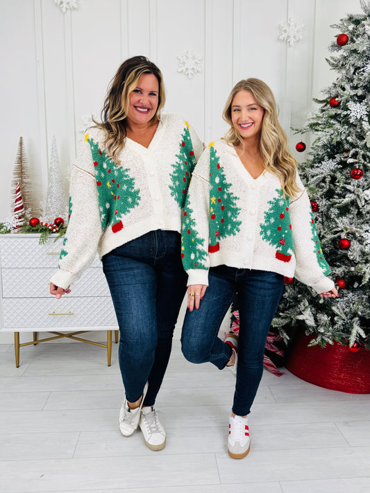 Decked With Cheer Cardigan