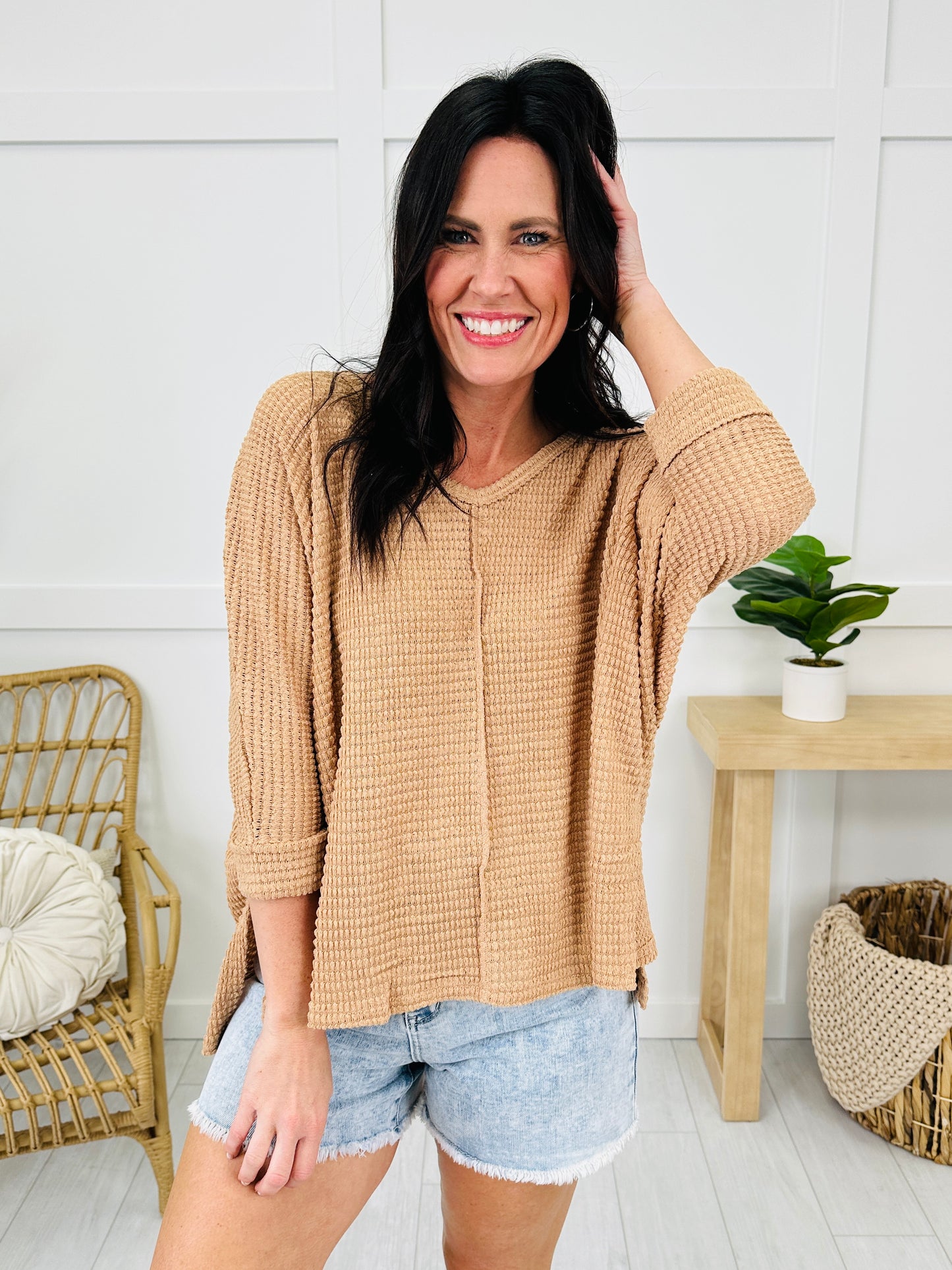 DOORBUSTER! Comfortable Edge Top- Multiple Colors!