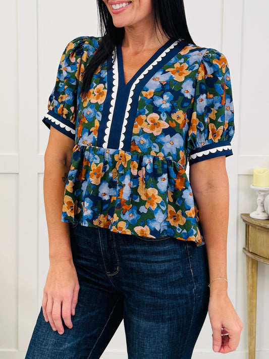 Bluebell Charm Top