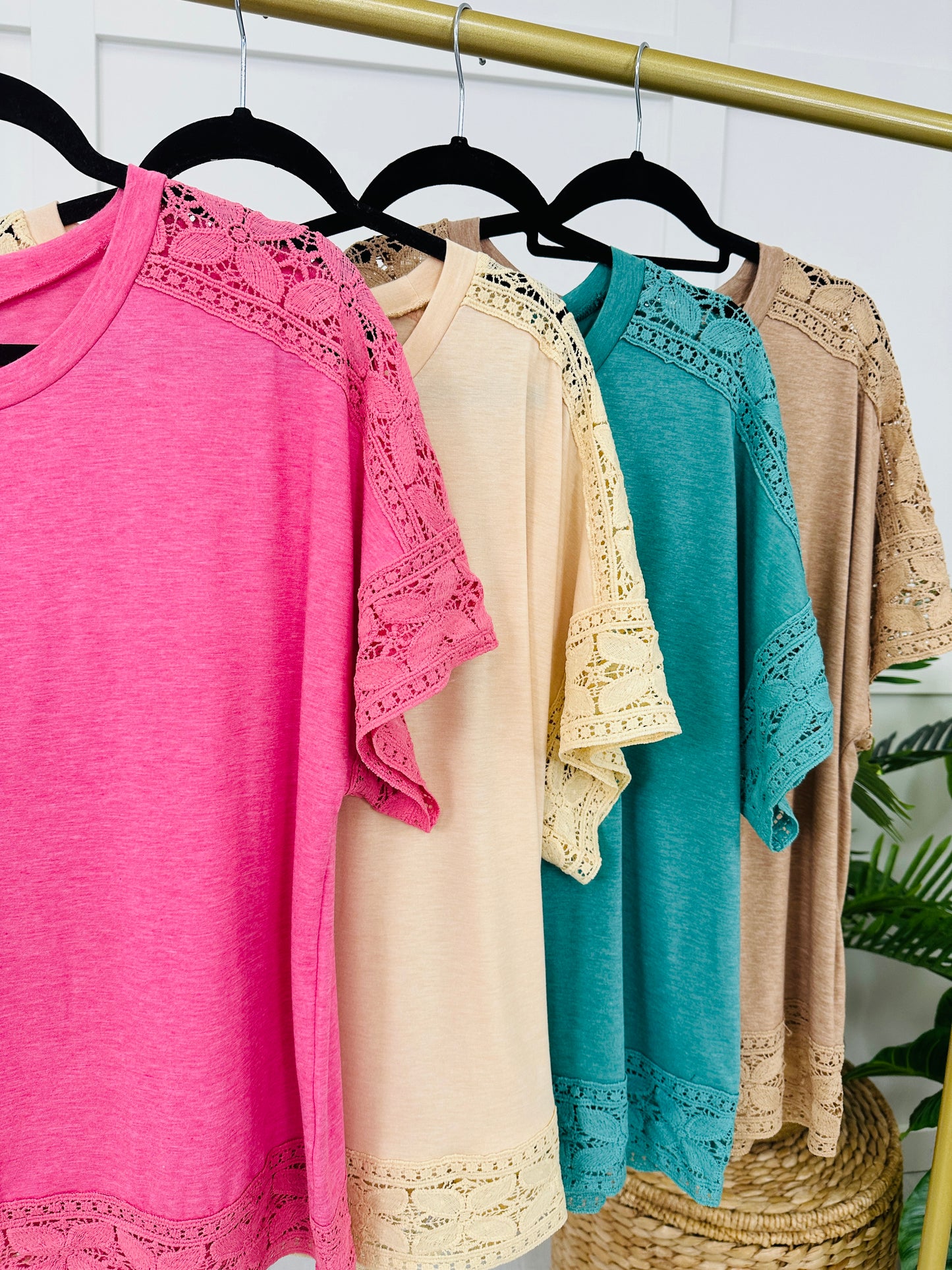 Threaded Dreams Top- Multiple Colors!