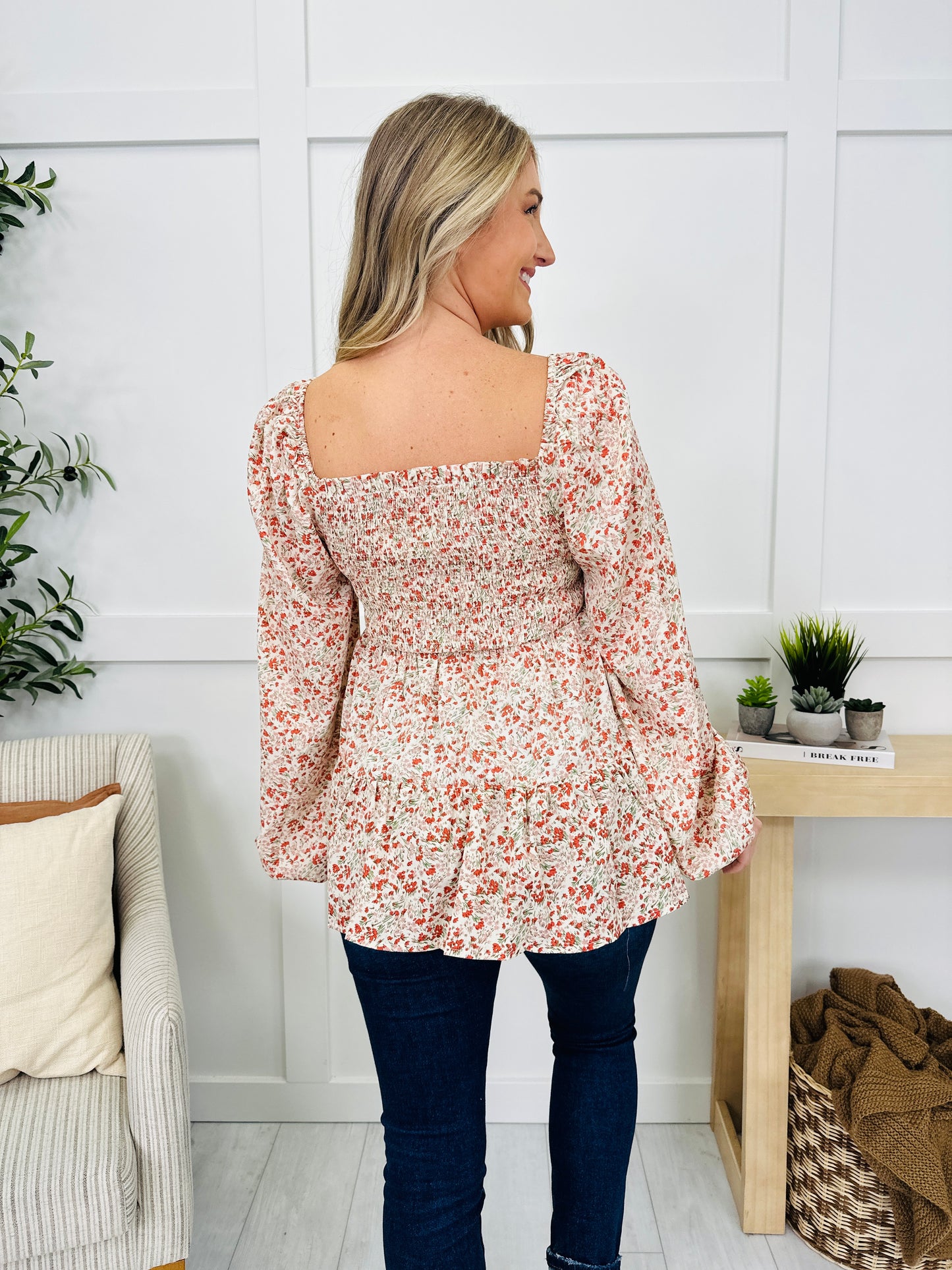 Floral Refrain Top