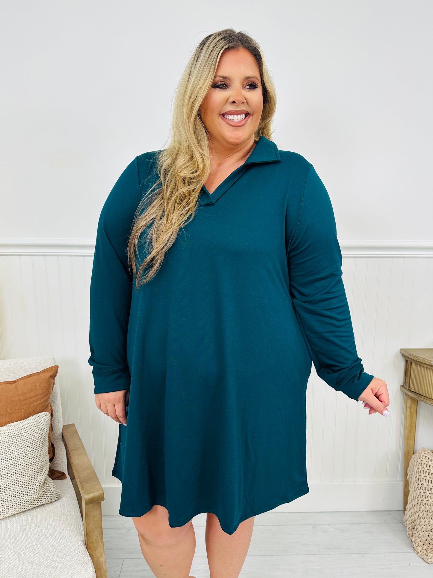 Fall Is In The Air Dress - Multiple Colors!