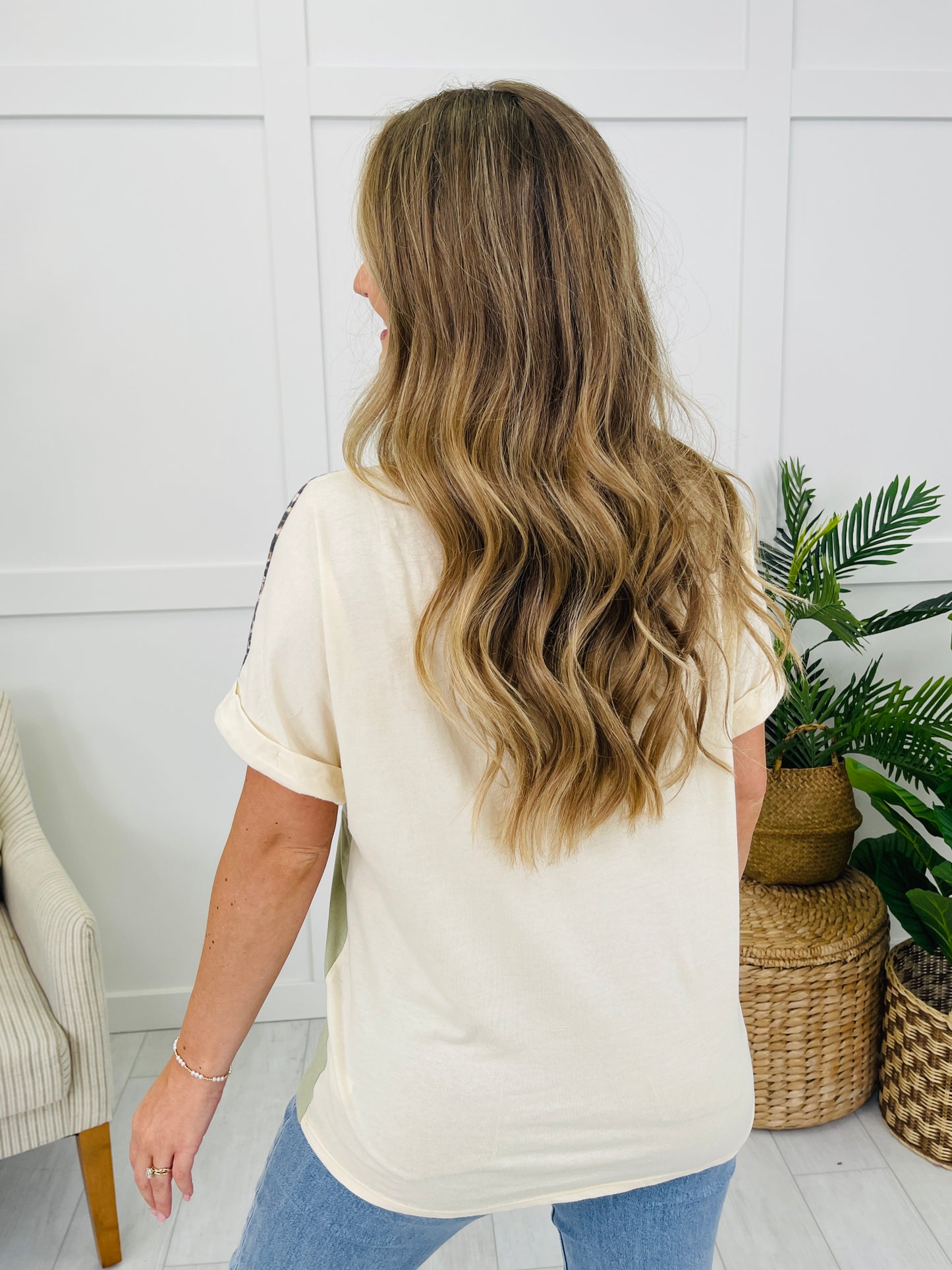 Pastel Pounce Top in Sage