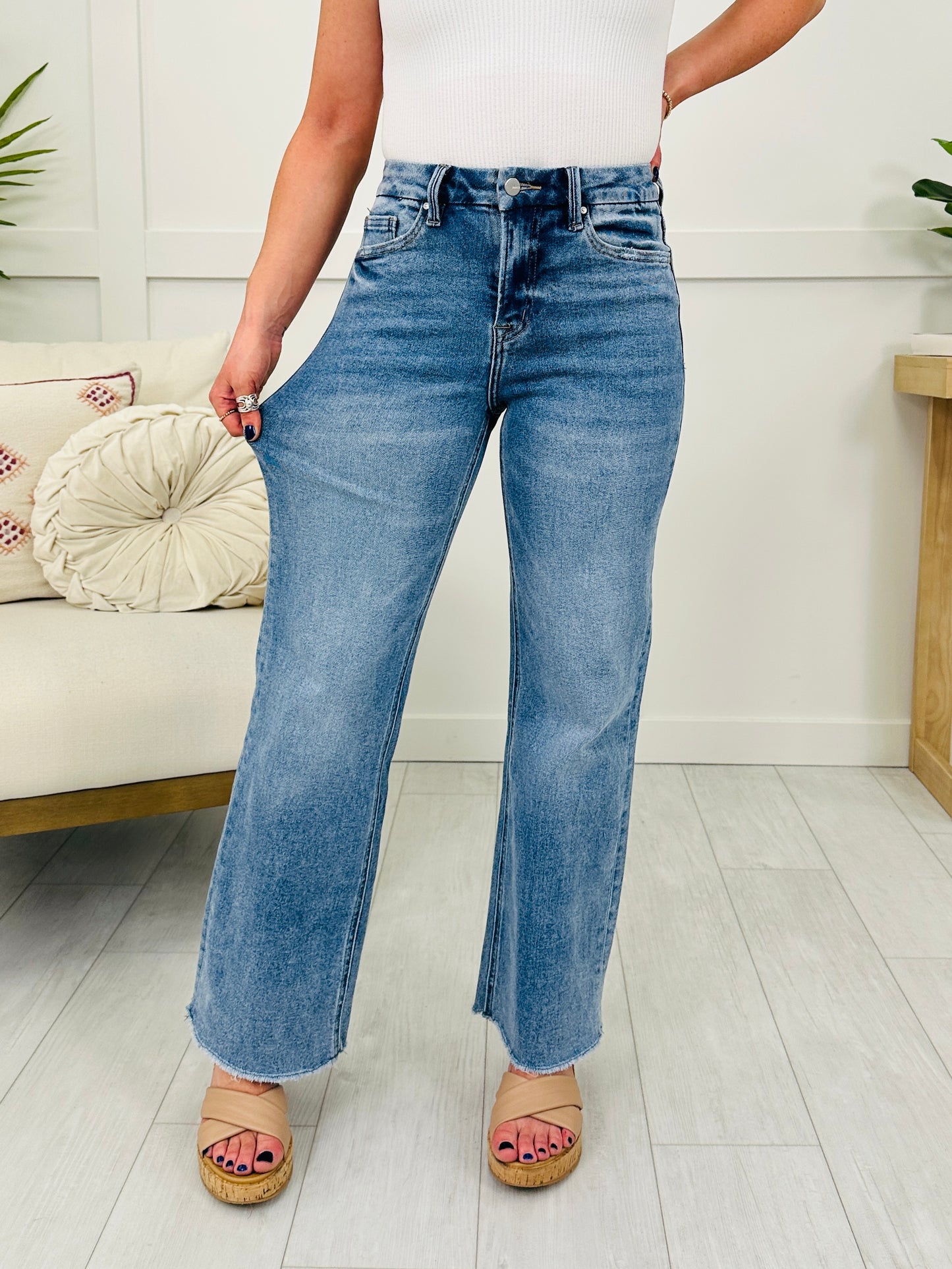 Wide Awake Mica Wide Leg Jeans