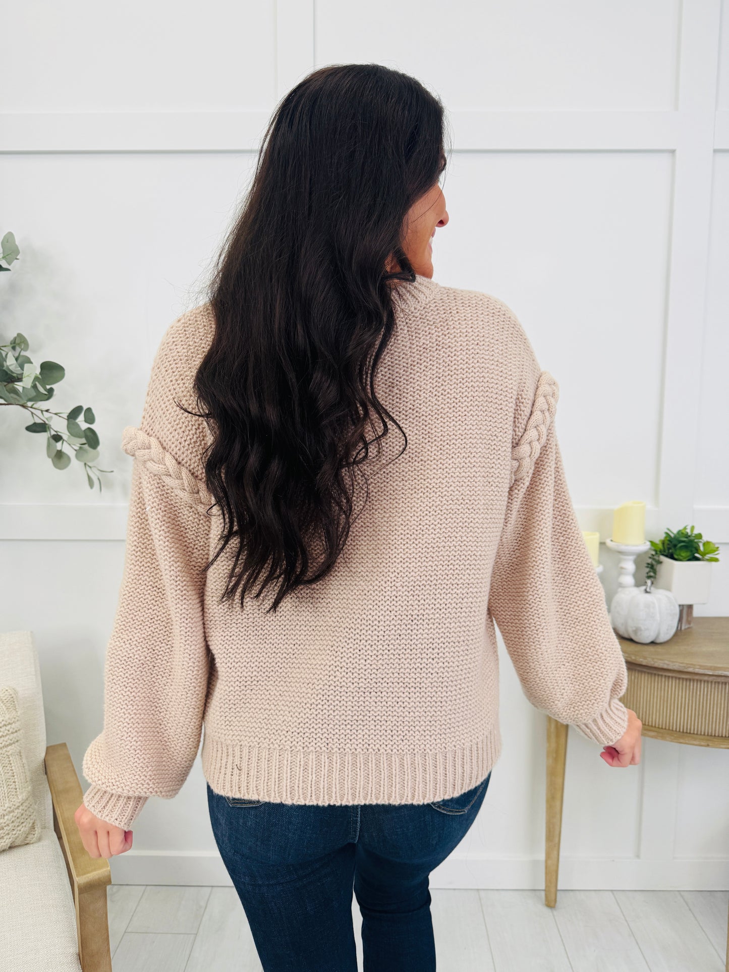 Cable Knit Comforts Sweater