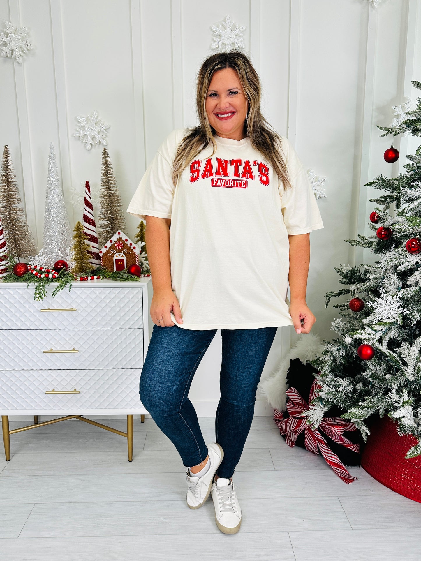 Santas Favorite Graphic Tee