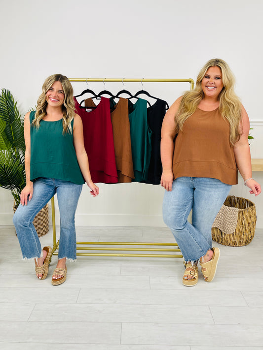 MOCO Exclusive In The Know Air Flow Tank Top in NEW COLORS!