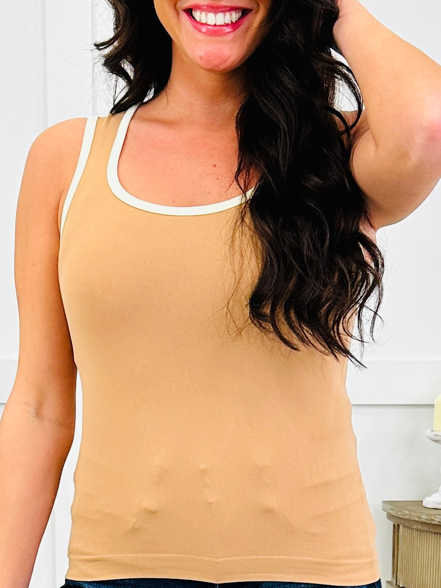 Athleisure Edge Tank Top In Multiple Colors