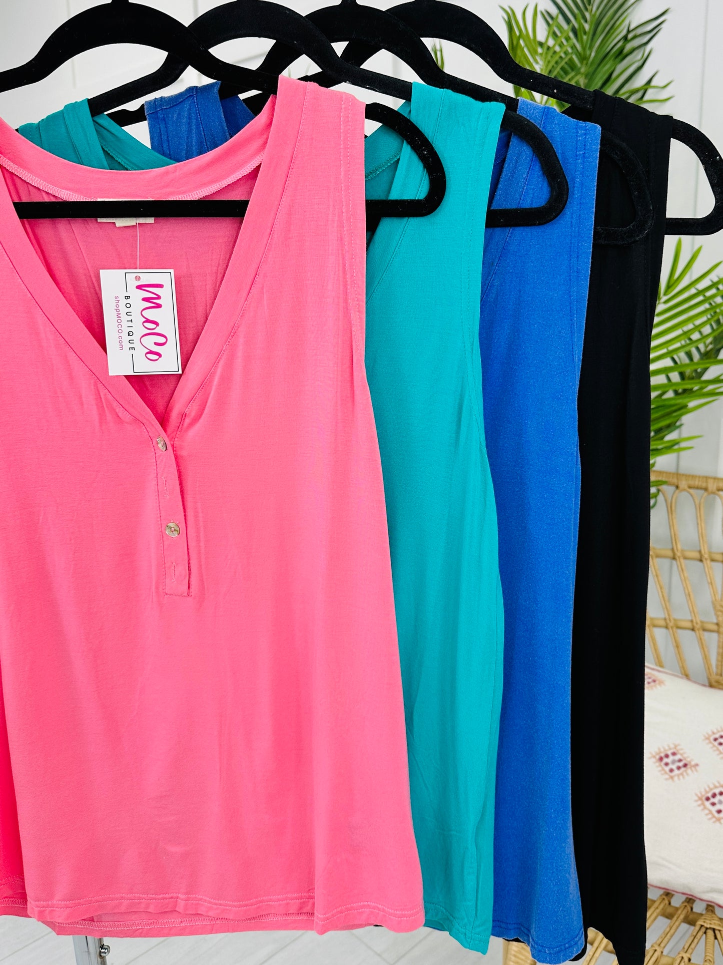 Elegant Echo Tank Top- Multiple Colors!