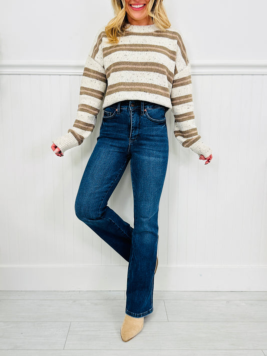 Judy Blue Meant To Be Tummy Control Bootcut Jeans in Three Inseams