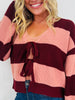 Burgundy Bliss Cardigan
