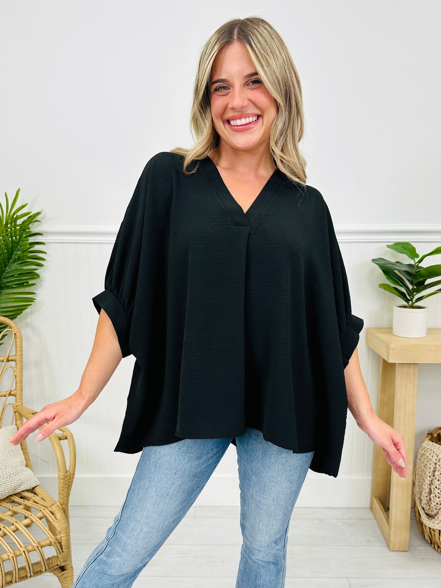 Sunny Disposition Top-- Multiple Colors!