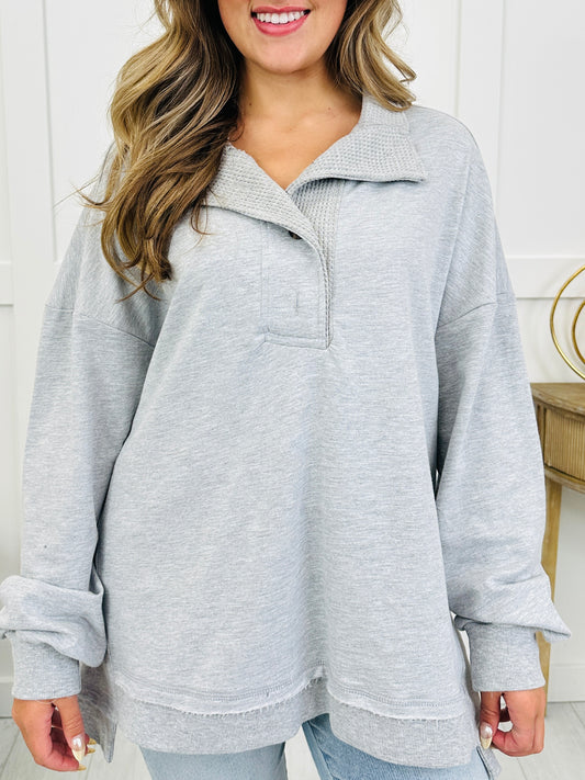 The Relaxed Route Top In Multiple Colors