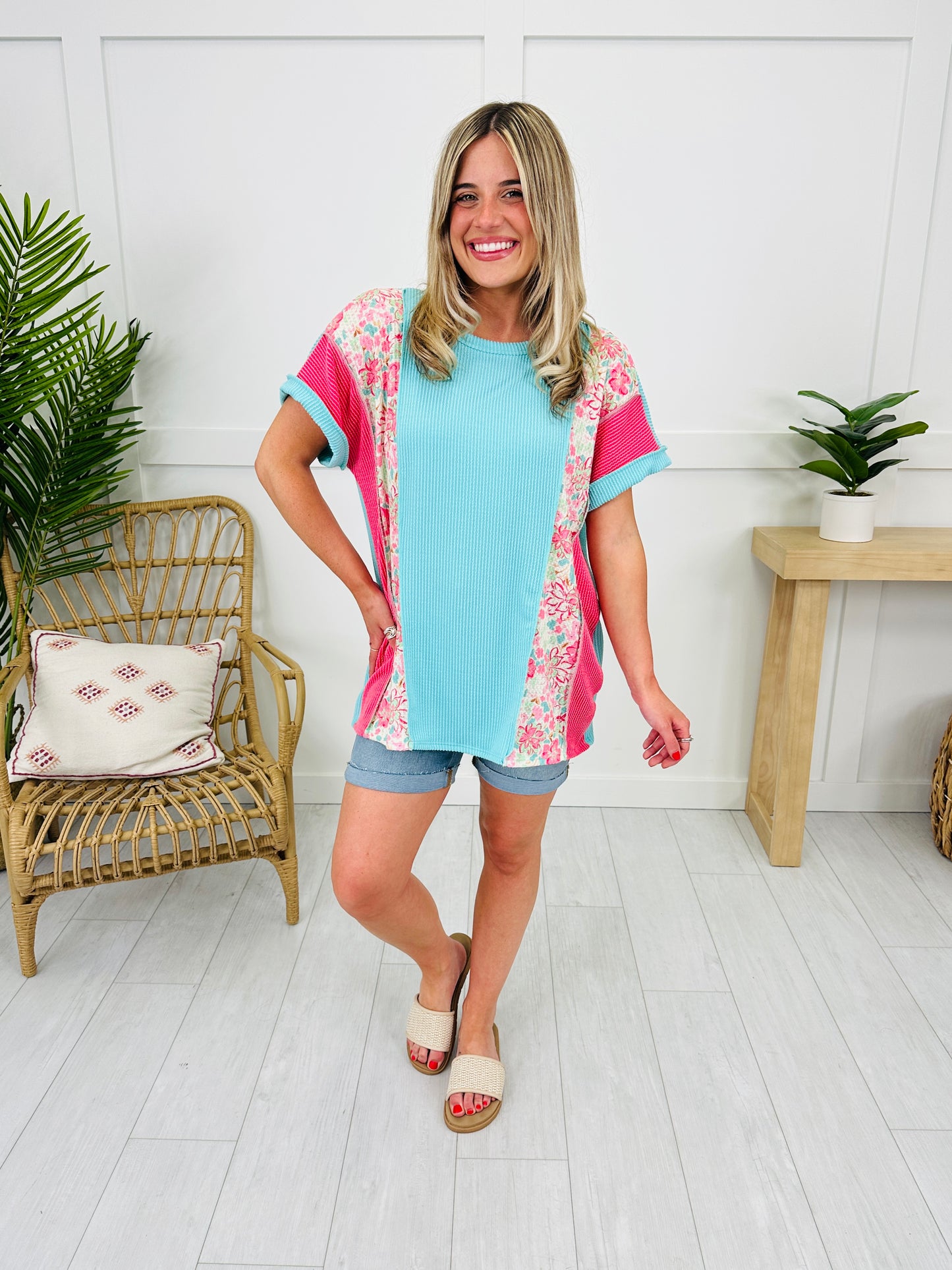 Buy Myself Flowers Top- Multiple Colors!