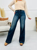 Judy Blue The One For Me Retro Wide Leg Jeans