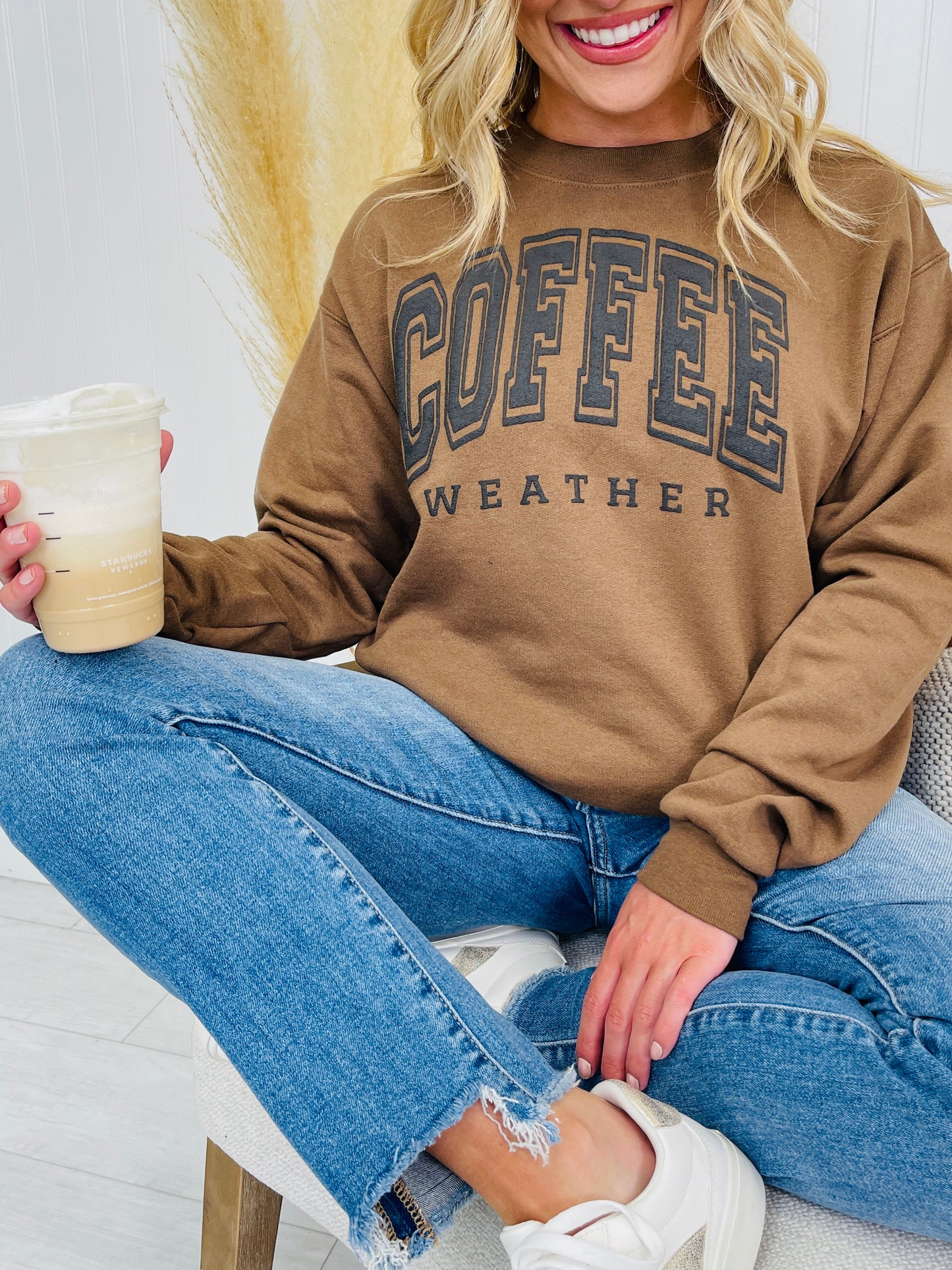 Coffee Weather Crewneck Sweatshirt