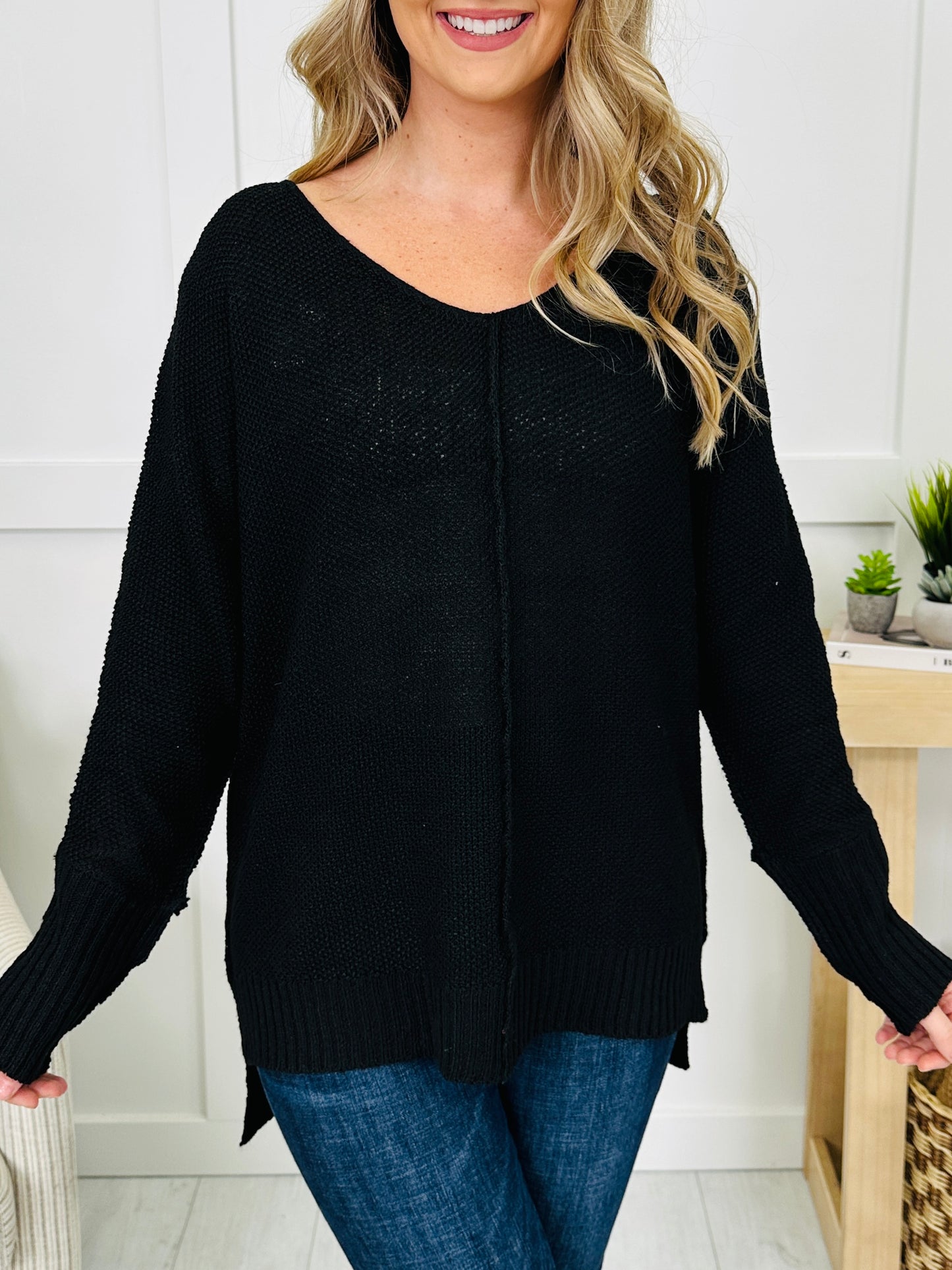 DOORBUSTER! Hug In Every Stitch Sweater- Multiple Colors!