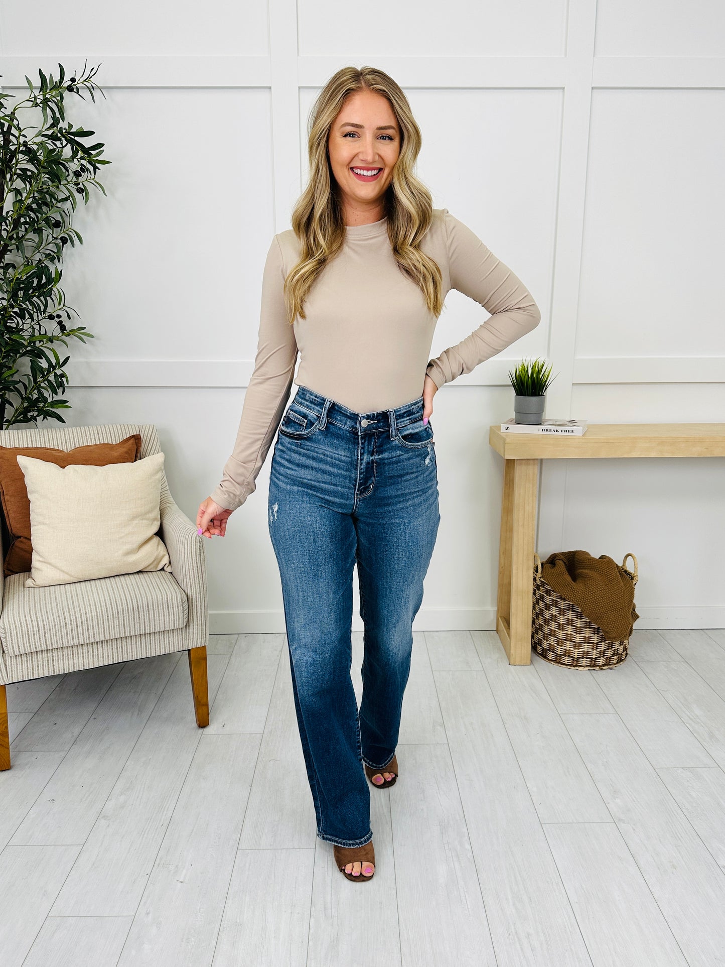 Judy Blue No Doubt 90's Straight Leg Jeans