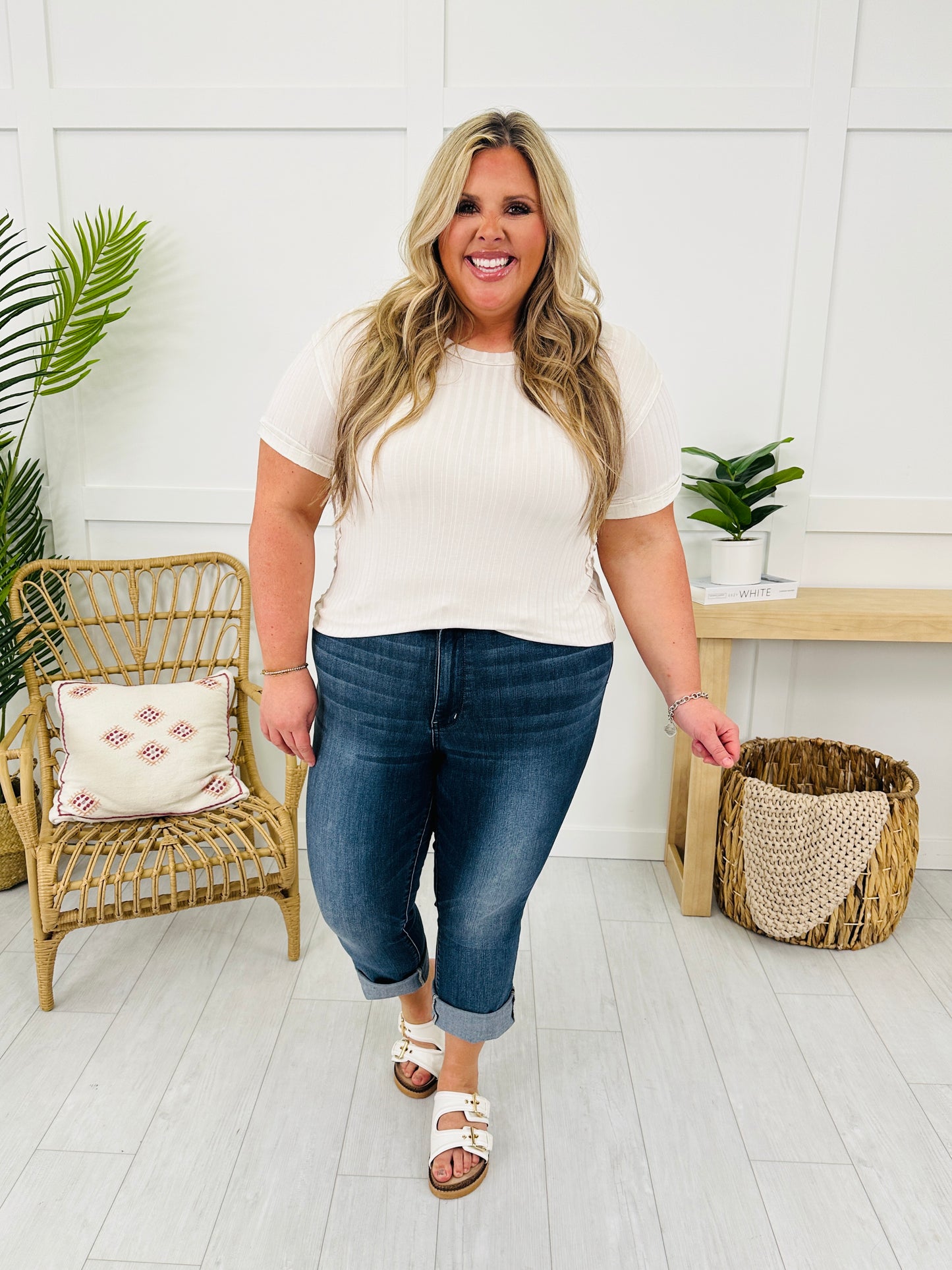 Judy Blue Summer Dreams Capri Jeans