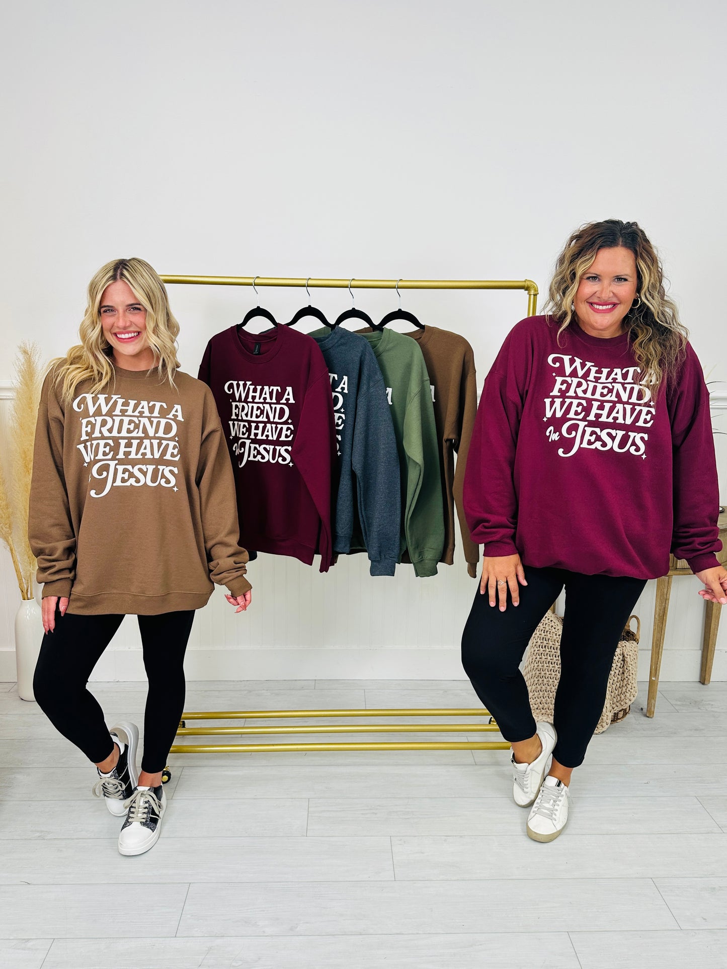 What a Friend We Have in Jesus Crewneck Sweatshirt