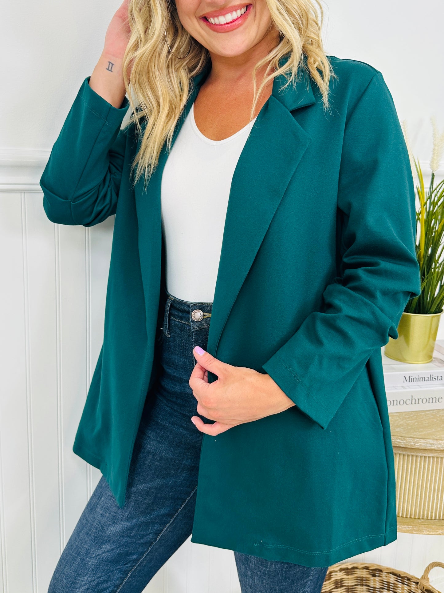 Best Selling Boss Lady Magic Blazer- Multiple Colors!