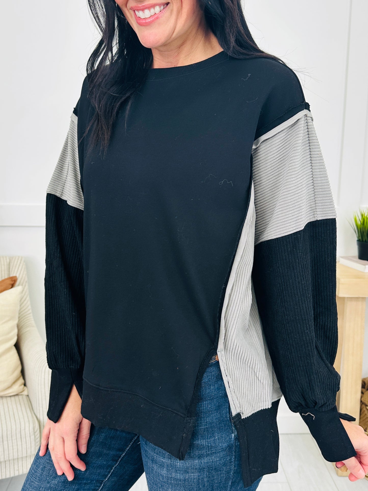 Break In The Pattern Sweatshirt