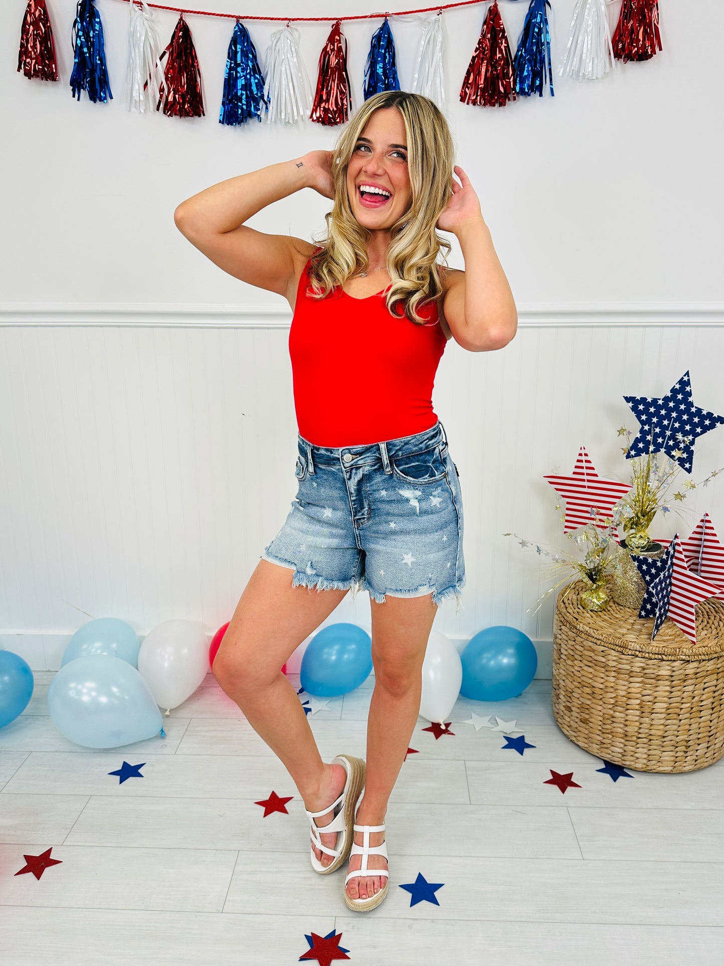 Judy Blue Starstruck Style Cutoff Shorts