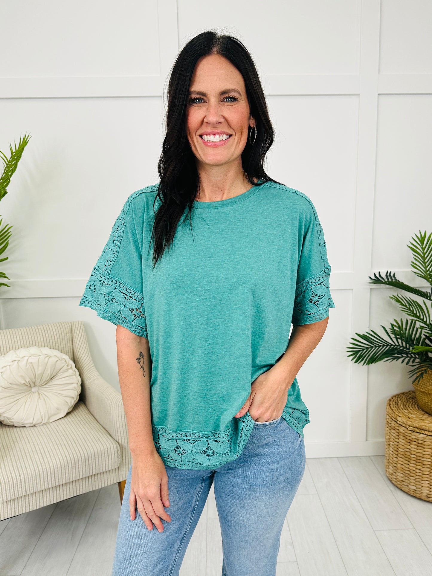 Threaded Dreams Top- Multiple Colors!