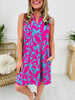 Palms And Plans Dress in Isle of Palms Print