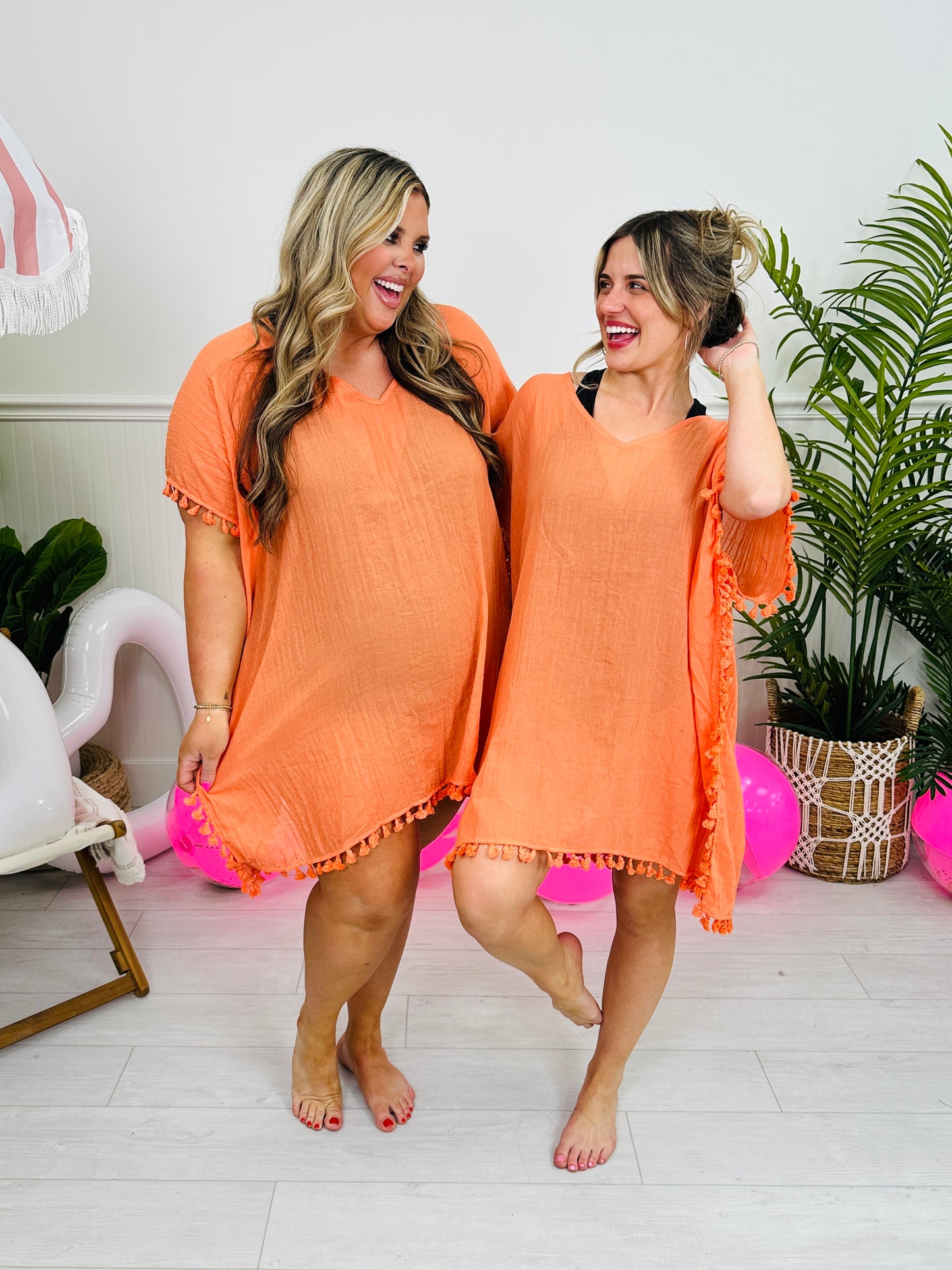 Dockside Darling Swim Cover Up