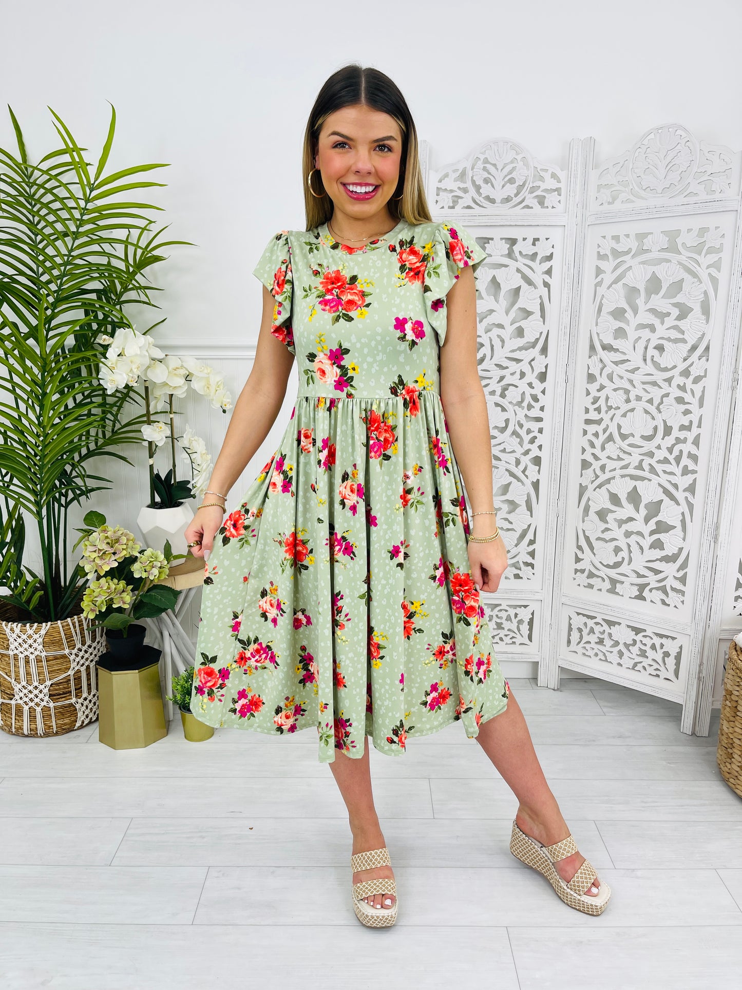 Everbloom Elegance Dress