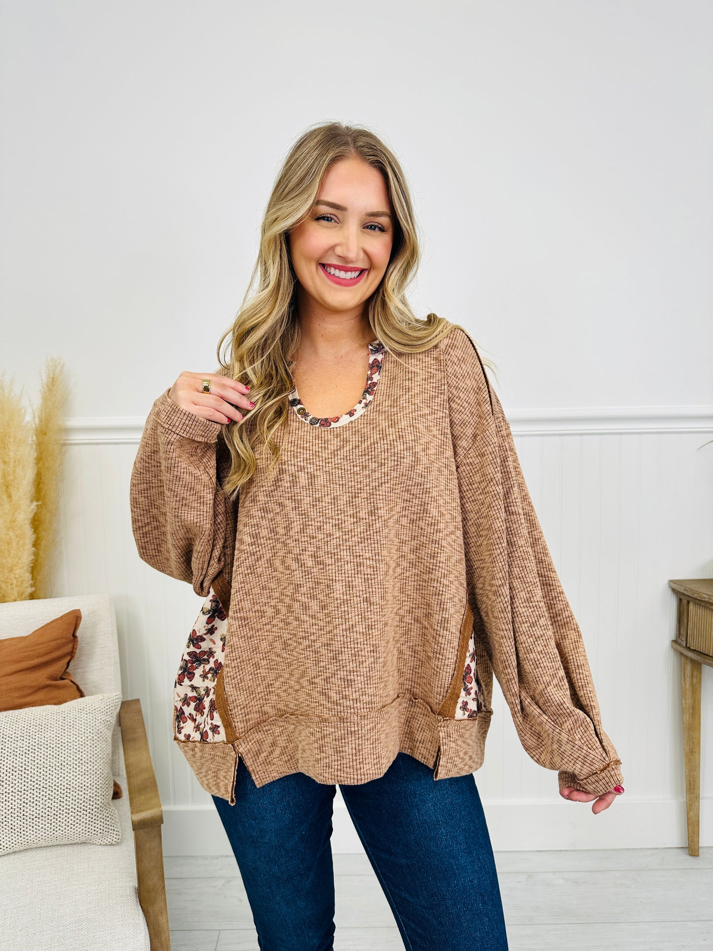 Closer Than Comfort Sweater in Chocolate