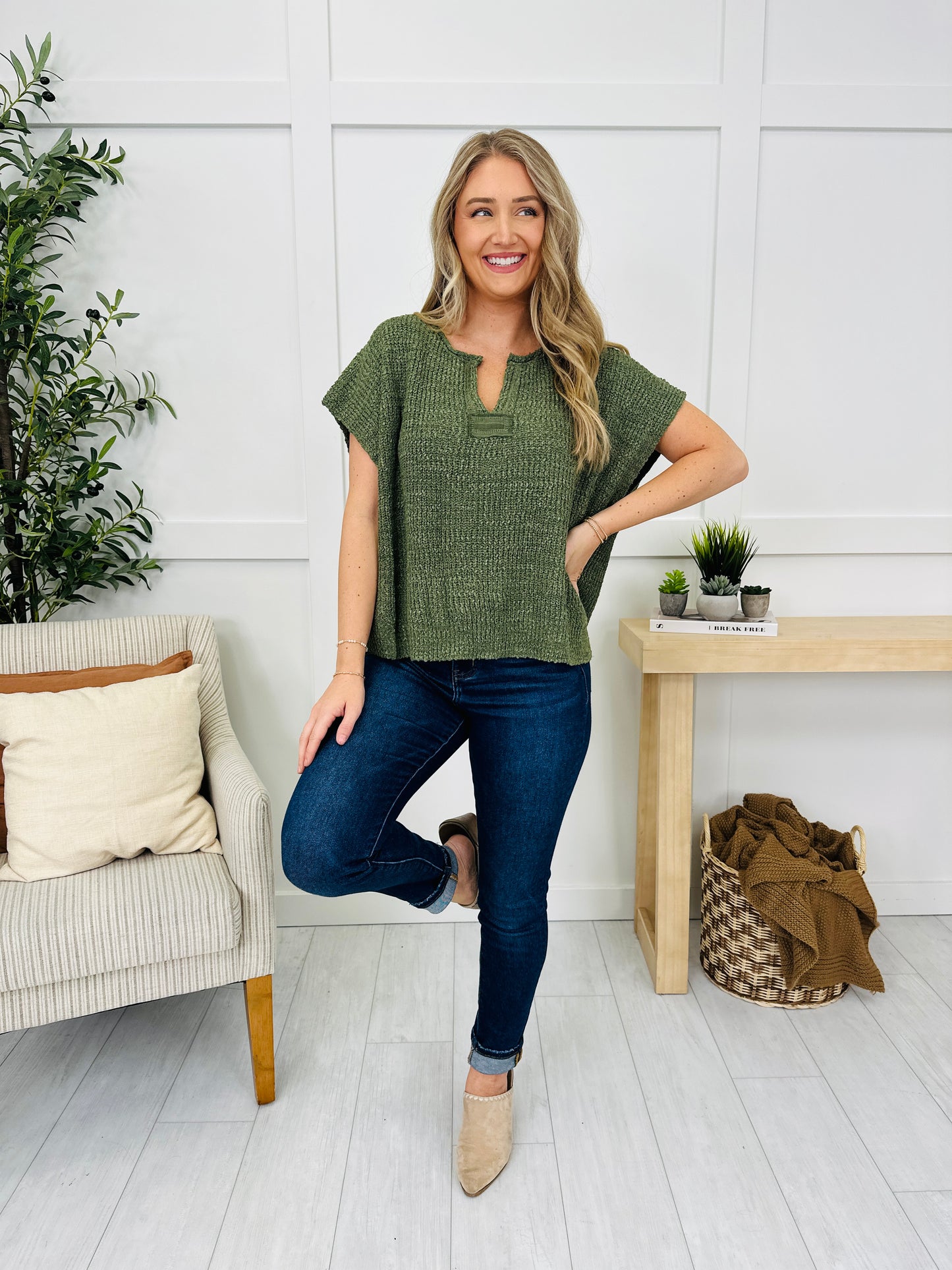 DOORBUSTER! Unraveled Charm Sweater- Multiple Colors!